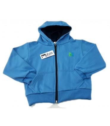 Sudadera de Felpa Azul Claro Santa María de Madrid